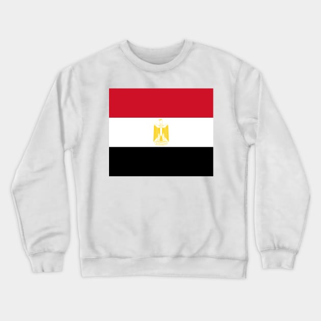 Egypt flag Crewneck Sweatshirt by flag for all